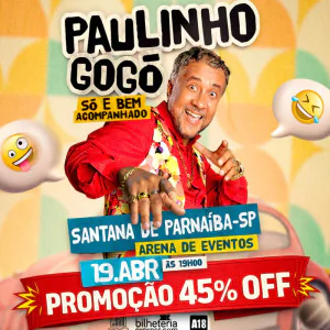 Paulinho Gogó  em Santana de Parnaíba | Só e Bem Acompanhado