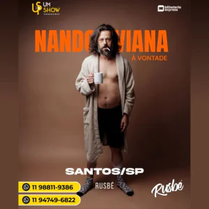 NANDO VIANA EM SANTOS