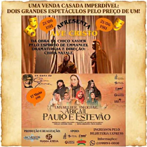 Abigail, Paulo e Estevão / Ave Cristo