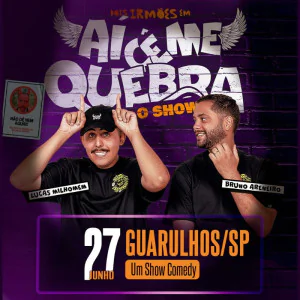 Lucas Milhomem e Bruno Areneiro em Guarulhos