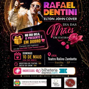 Elton John Tributo - Especial Dia das Mães por Rafael Dentini