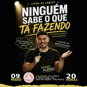 Rafael Albino - Ninguém Sabe O Que Tá Fazendo