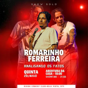  Romarinho Ferreira em Analisando os Fatos - Stand Up Comedy