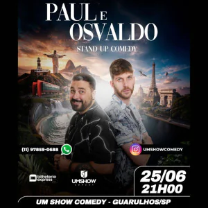 Paul Cabanes e Osvaldo em Guarulhos