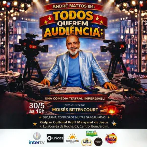 ANDRÉ MATTOS EM TODOS QUEREM AUDIÊNCIA