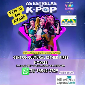 As Estrelas do K-Pop em Avaré