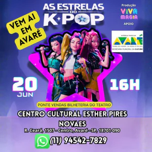 As Estrelas do K-Pop em Avaré