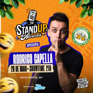Stand Up do Álvares apresenta: Rodrigo Capella convida Délio Macnamara