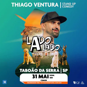 Thiago Ventura em Taboão da Serra - Novo Show Lado a Lado