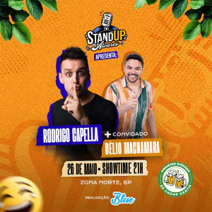 Stand Up do Álvares apresenta: Rodrigo Capella convida Délio Macnamara