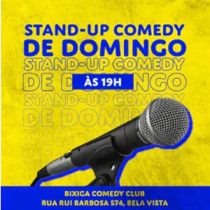 GRÁTIS - 19H Domingo da Comédia Stand-Up