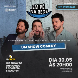 EM PÉ NA REDE EM GUARULHOS