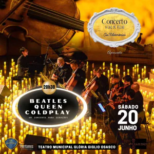Concerto à Luz de Velas: Beatles, Queen e Coldplay - Edição Especial