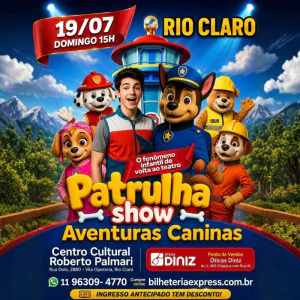Patrulha Show Aventuras Caninas