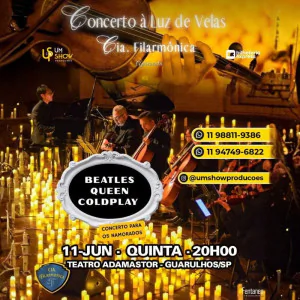 Concerto à Luz de Velas - Cia Filarmonica em Guarulhos