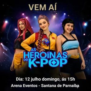 As Heroínas do K - POP em Santana de Parnaíba