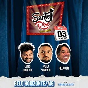 Santo Riso em BH - Humor pra Familia