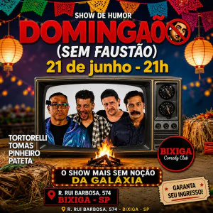 Domingão Sem Faustão - Stand up no Bixiga Comedy