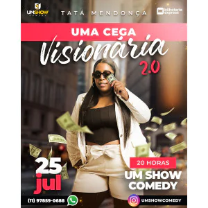 TATA MENDONÇA EM GUARULHOS - A CEGA NA COMEDIA