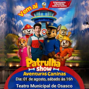Patrulha Show Aventuras Caninas em Osasco