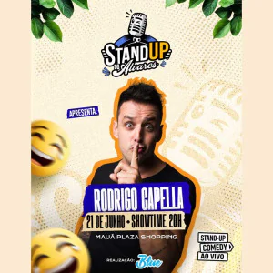 Stand Up Comedy com Rodrigo Capella: Noite de Humor no Álvares Bar e Brasa
