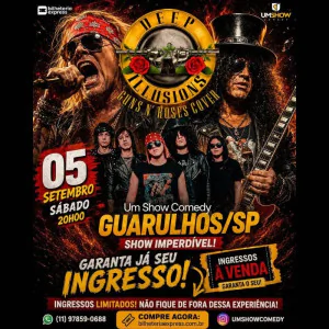 Guns N Roses Cover em Guarulhos - Deep Illusions
