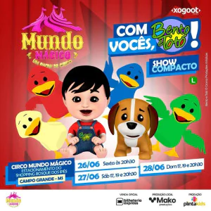 Bento e Totó em Campo Grande
