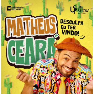 Matheus Ceará em Guarulhos no Teatro Adamastor
