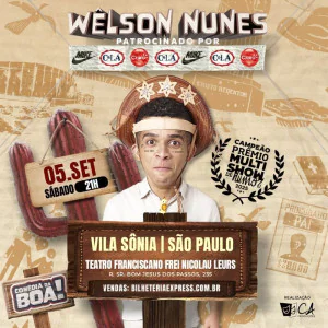 Wêlson Nunes na Vila Sônia | Comédia da Boa