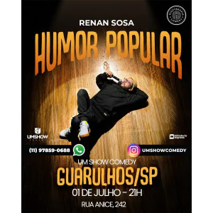 Renan Sosa em Guarulhos - Novo Show Humor Popular