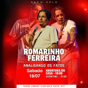 Romarinho Ferreira em Analisando os Fatos - Stand Up Comedy