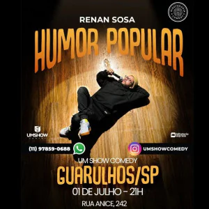 Renan Sossa em Guarulhos - Novo Show Humor Popular