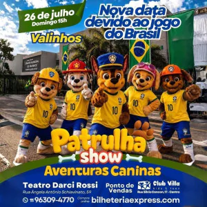 Patrulha Show Aventuras Caninas