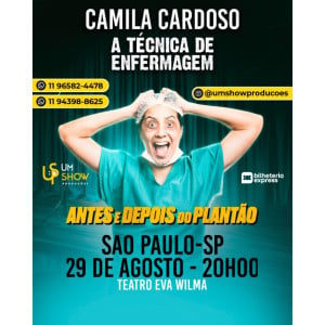 Camila Cardoso - A Técnica de Enfermagem em São Paulo