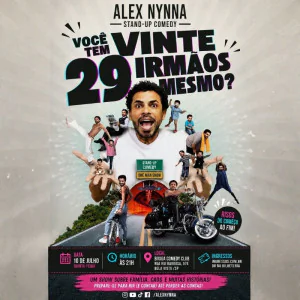 Alex Nynna - Você tem 29 irmãos mesmo? - Bixiga Comedy