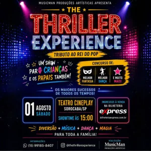 Michael Jackson para Crianças com a banda The Thriller Experience