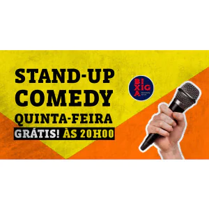 GRÁTIS - Quinta da Gargalhada 20h00 Stand Up Comedy