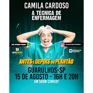 Camila Cardoso A Tecnica de Enfermagem em Guarulhos