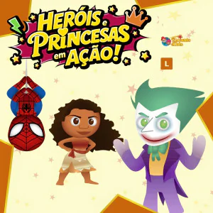 Heróis e Princesas em Ação no Teatro Caritas
