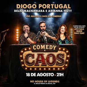 Comedy Caos com Diogo Portugal