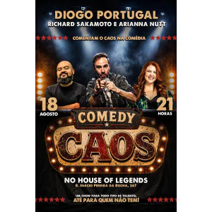 Comedy Caos com Diogo Portugal