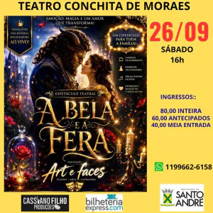 A Bela e A Fera em Santo André