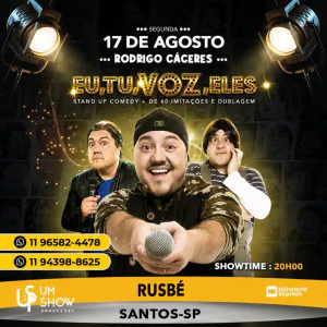RODRIGO CACERES EM SANTOS