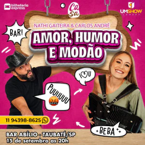 Nathi Gaiteira em Taubaté - Amor, Humor e Modão