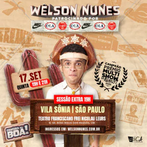 Wêlson Nunes na Vila Sônia | Comédia da Boa