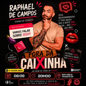 Raphael de Campos em Taubaté no Bar Abilio