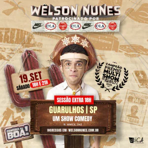 Wêlson Nunes em Guarulhos | Comédia da Boa