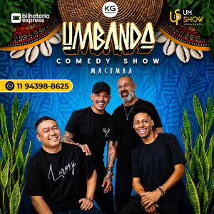 Umbanda Comedy Show em Arujá no Barboá
