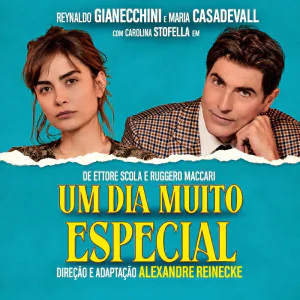 Reynaldo Gianecchini e Maria Casadevall em "Um Dia Muito Especial"