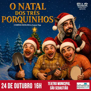 O Natal dos Três Porquinhos